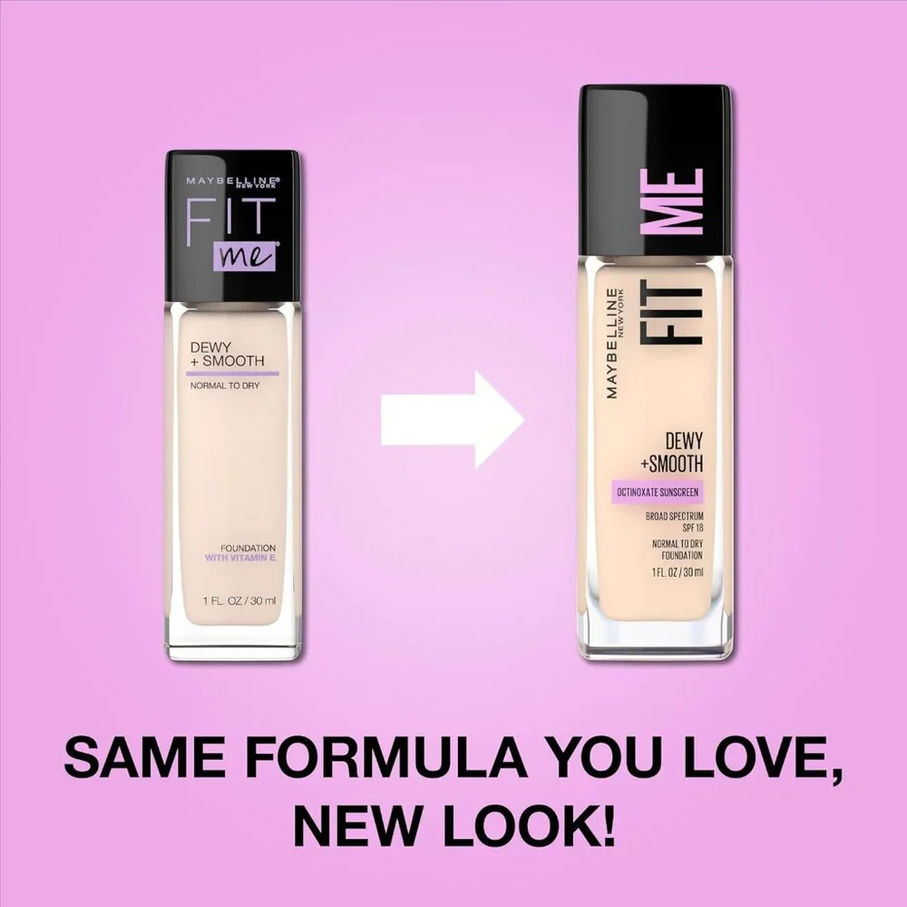 Maybelline Fit Me Dewy + Smooth Foundation 120 Classic Ivory